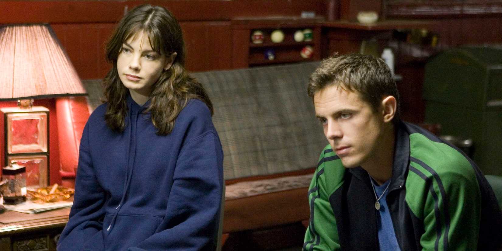 Michelle Monaghan and Casey Affleck in Gone Baby Gone