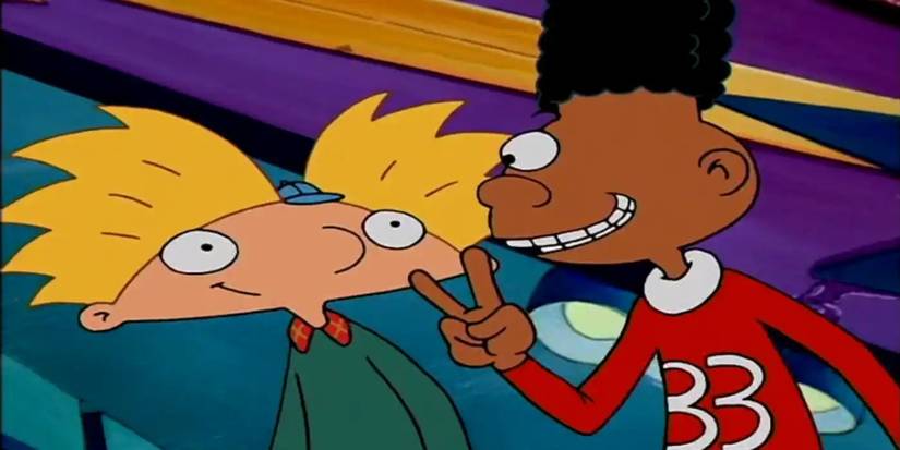 Arnold and Gerald hanging out