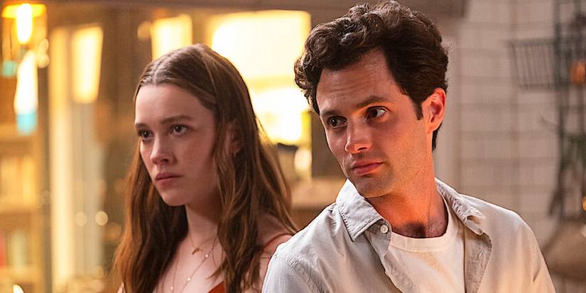 Love Quinn and Joe Goldberg standing together in You Season 2
