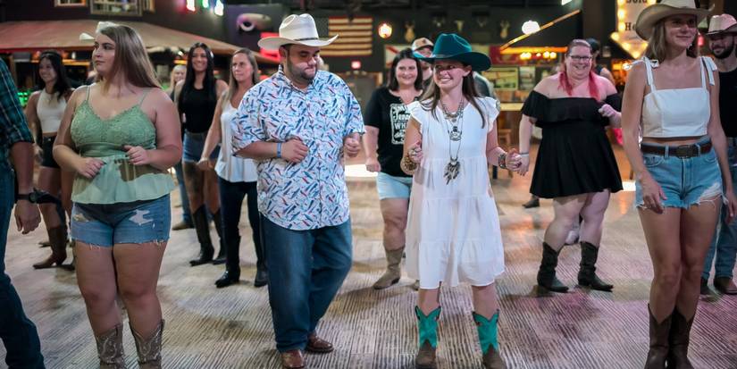 Madison line dancing on 'Love on the Spectrum' Season 3
