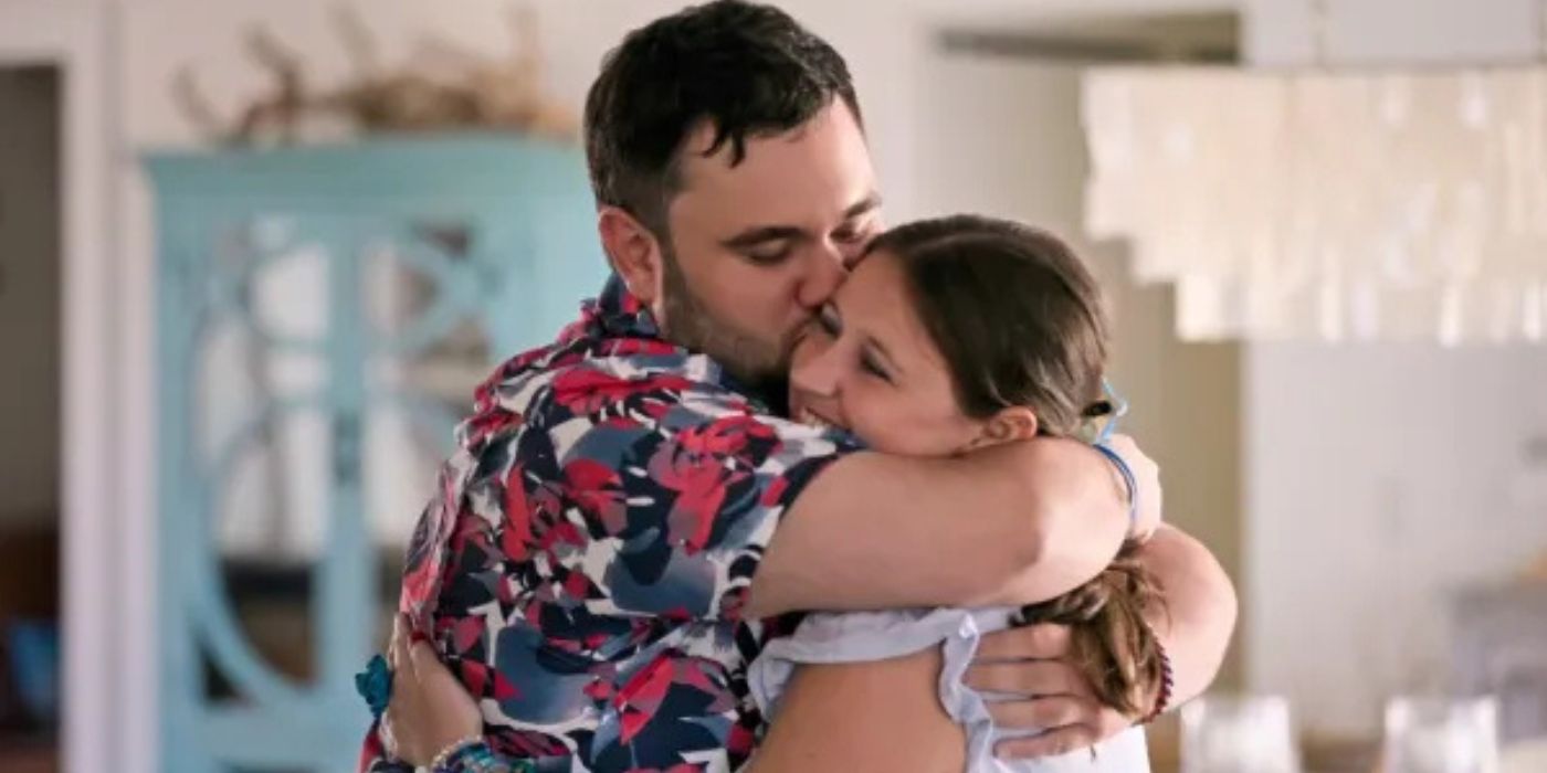 Tyler hugs Madison on 'Love on the Spectrum' Season 3.