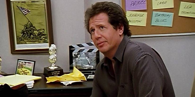 Garry Shandling as Larry Sanders in his office during 'The Larry Sanders Show.'