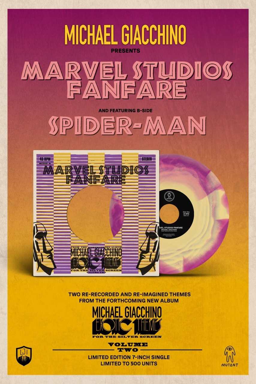 Michael Giacchino's Marvel Studios Fanfare Gets a Gorgeous Vinyl Michael Giacchino's Marvel Studios Fanfare Gets a Gorgeous Vinyl