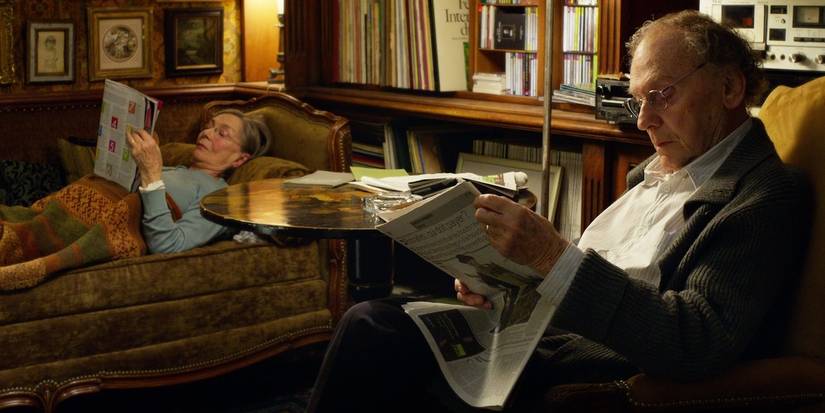 Emmanuelle Riva and Jean-Louis Trintingnant in Amour