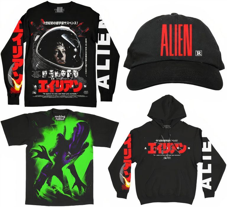 Celebrate Alien Day With New Xenomorph-Themed Clothing Line