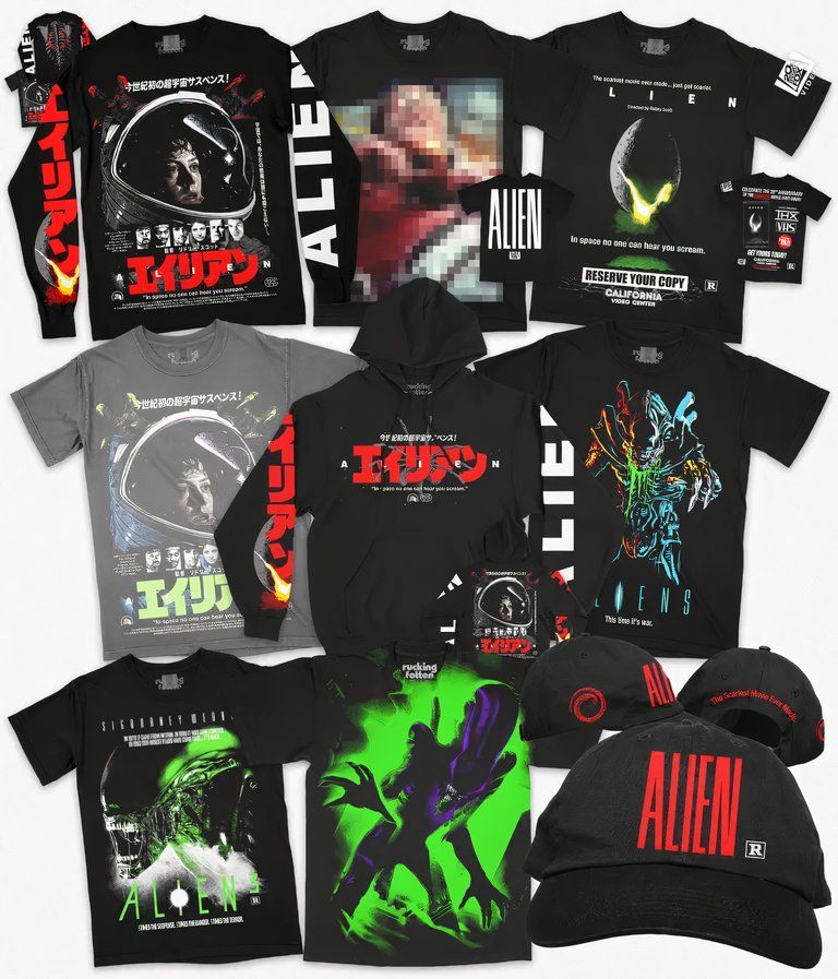 Celebrate Alien Day With New Xenomorph-Themed Clothing Line