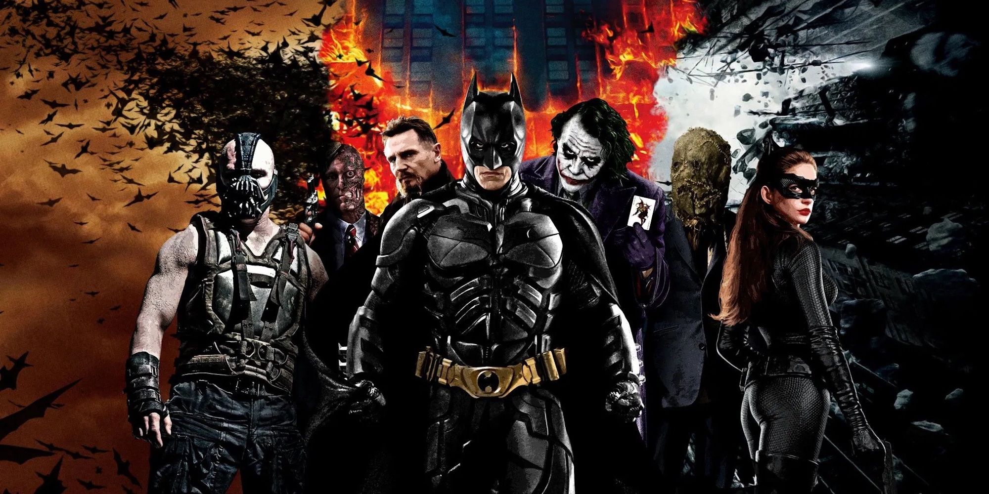 Characters from The Dark Knight trilogy