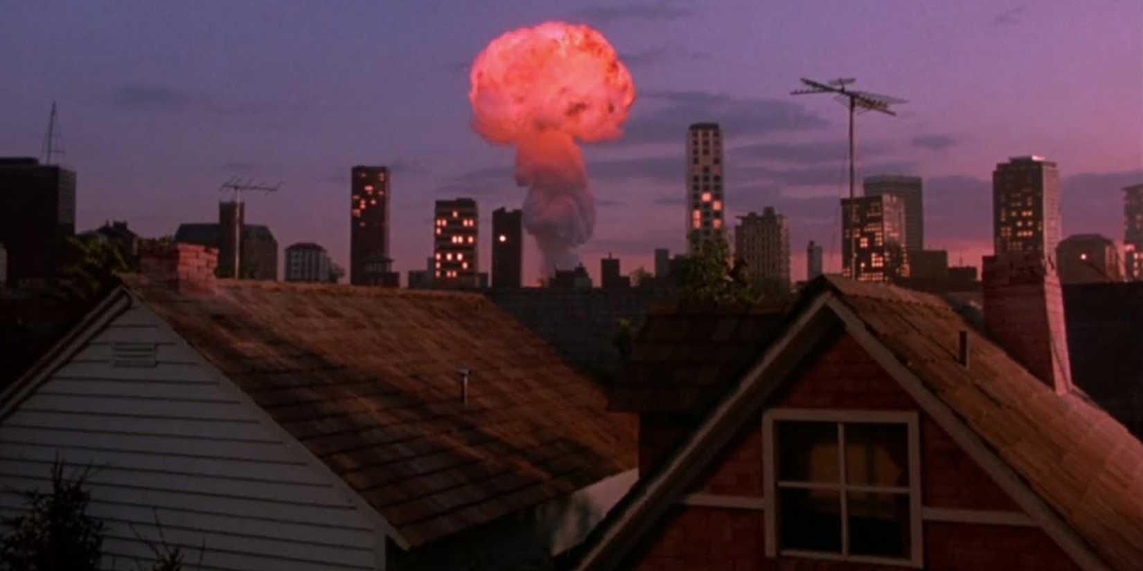 A nuclear bomb going off at the end of 1985's The Return of the Living Dead