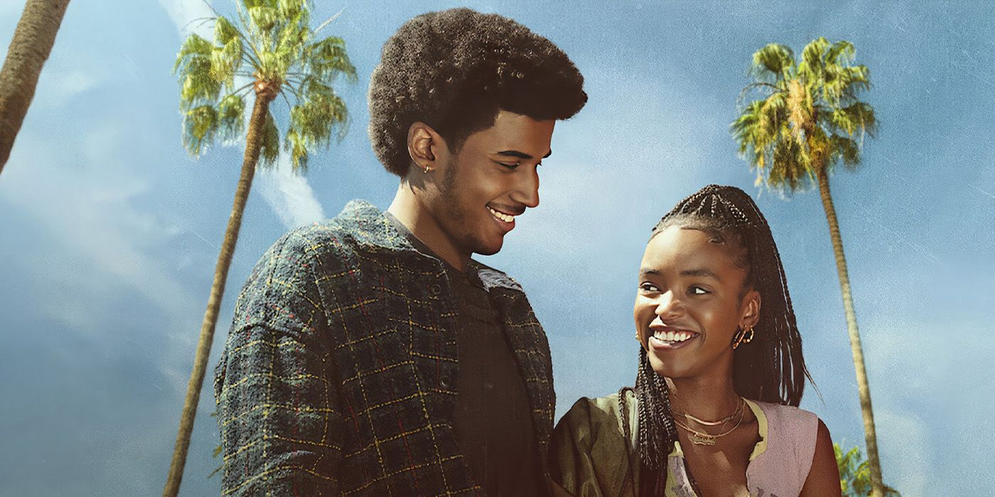 Justin (Michael Cooper Jr.) smiling at Keisha (Lovie Simone) in Forever Season 1.