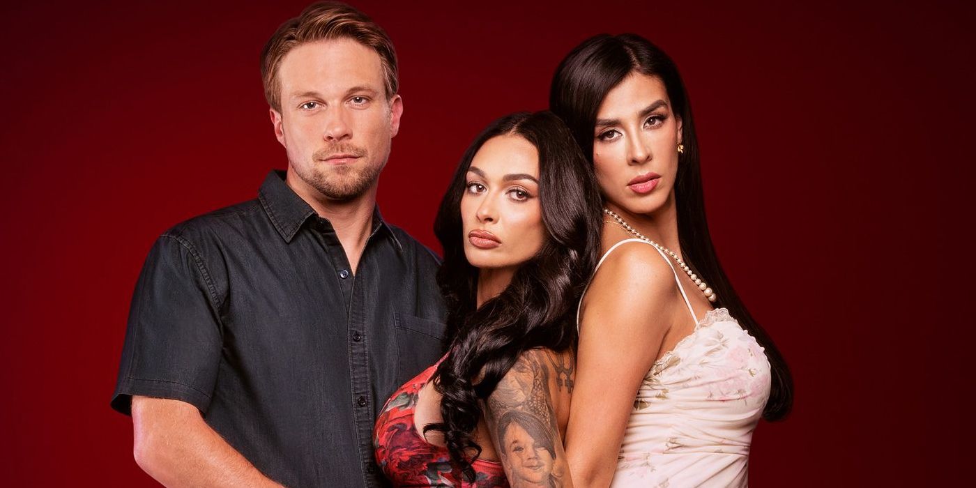 90 Day Fiance throuple, Matt, Any, and Amani.
