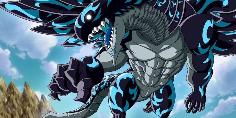 Acnologia, a giant dragon from Fairy Tail