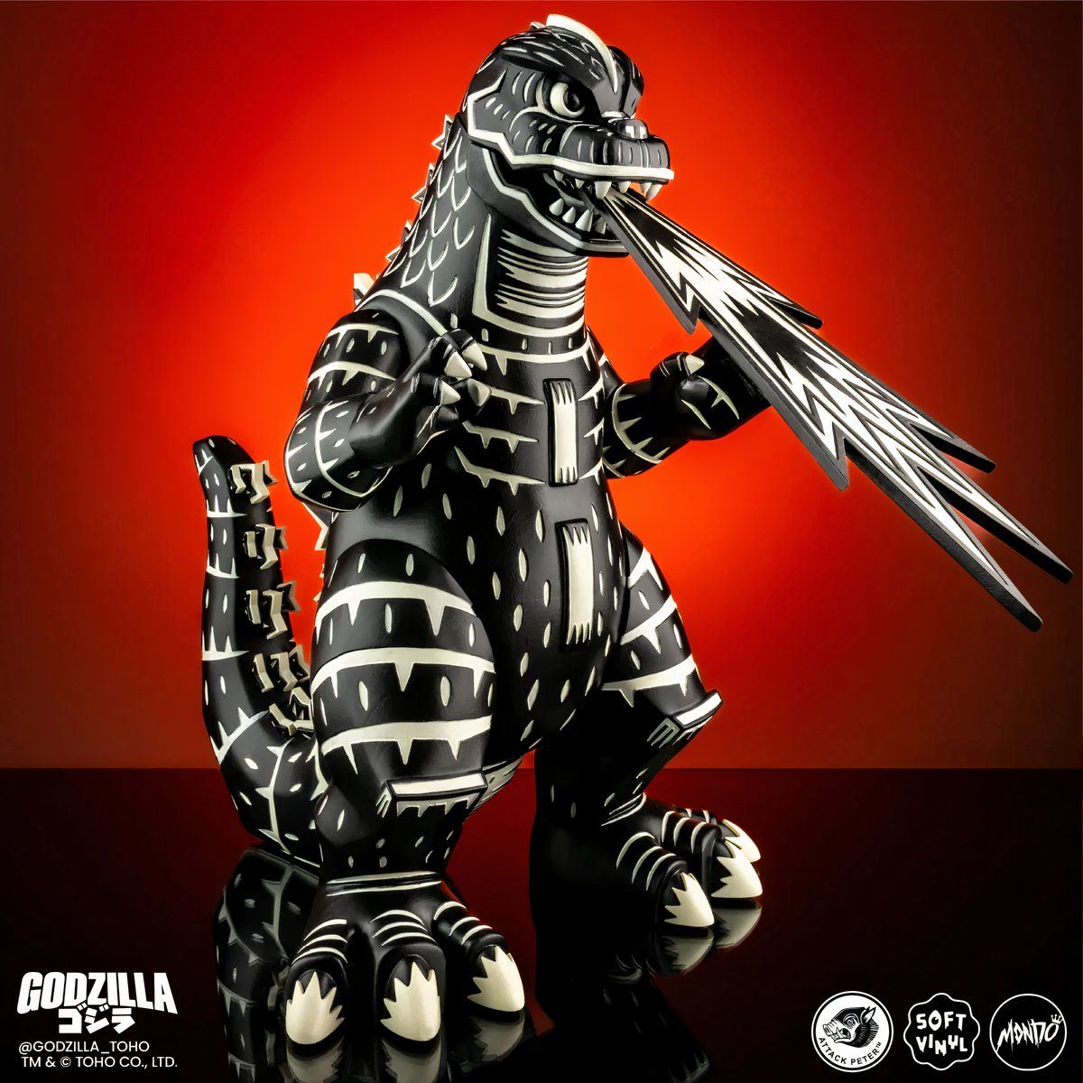 ゴジラ Mondo モンド ゴジラミュージアム: アタック・ピーター フィギュア Godzilla' Attacks With New Mondo Vinyl Figure