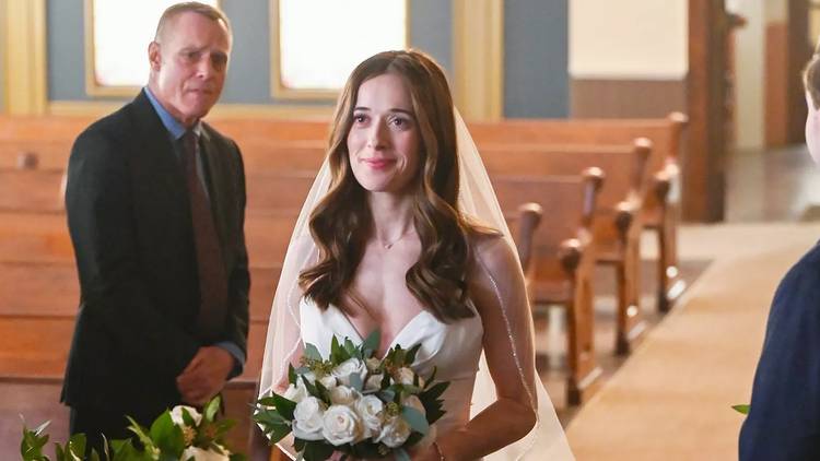 Burgess (Marina Squerciati) walks down the aisle in Chicago P.D.'s "Vows."