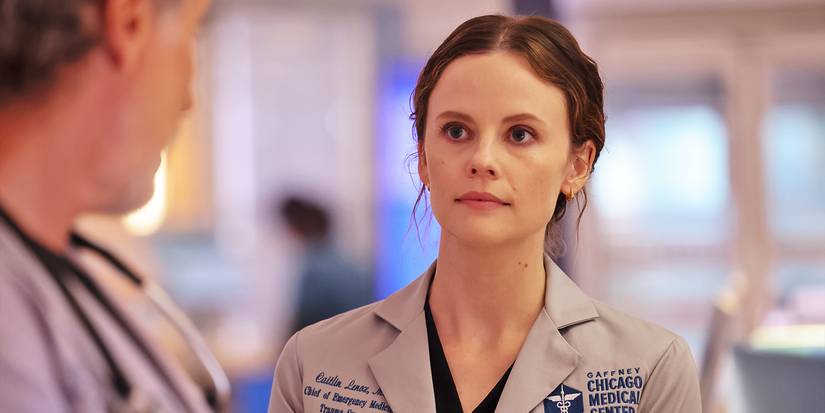 Sarah Ramos as Dr. Caitlin Lenox in Chicago Med