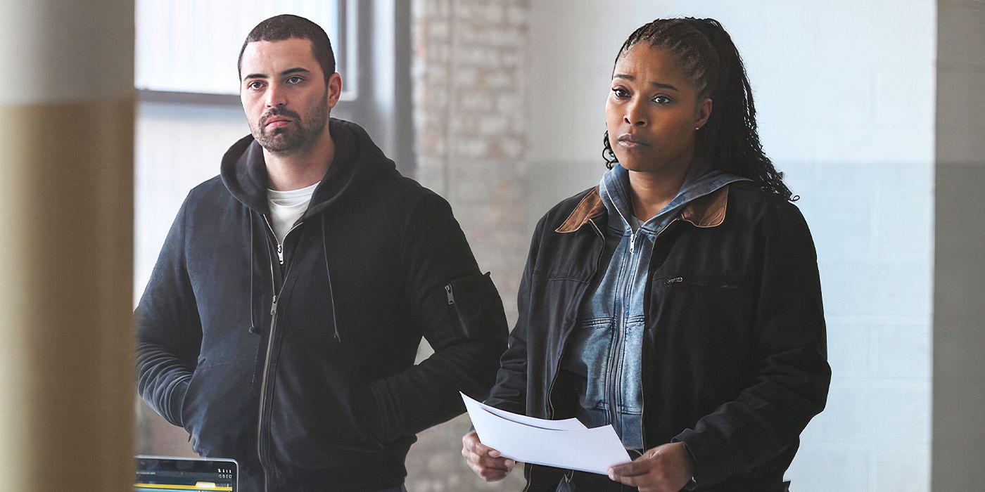 Dante Torres stands next to Kiana Cook in the Season 12 finale of Chicago P.D.