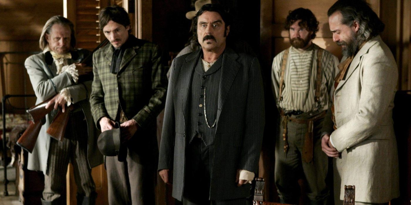 'Deadwood' kadrosu.