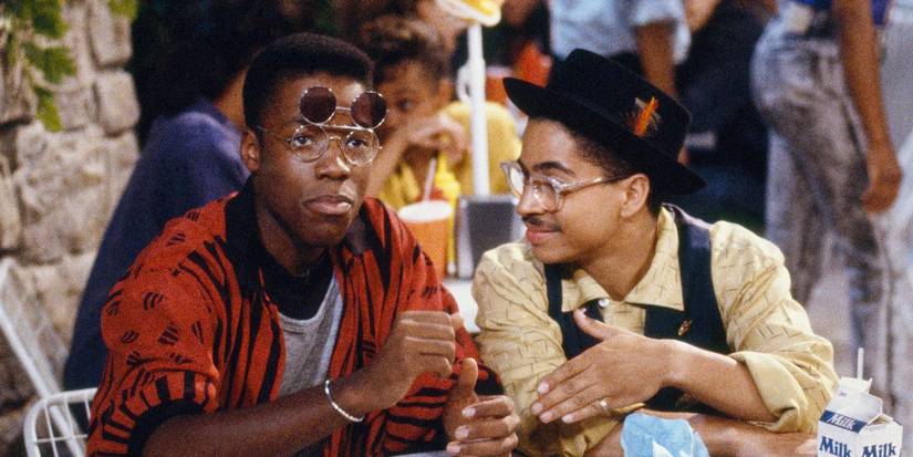 A Different World - Dwayne & his friend talk at lunch
