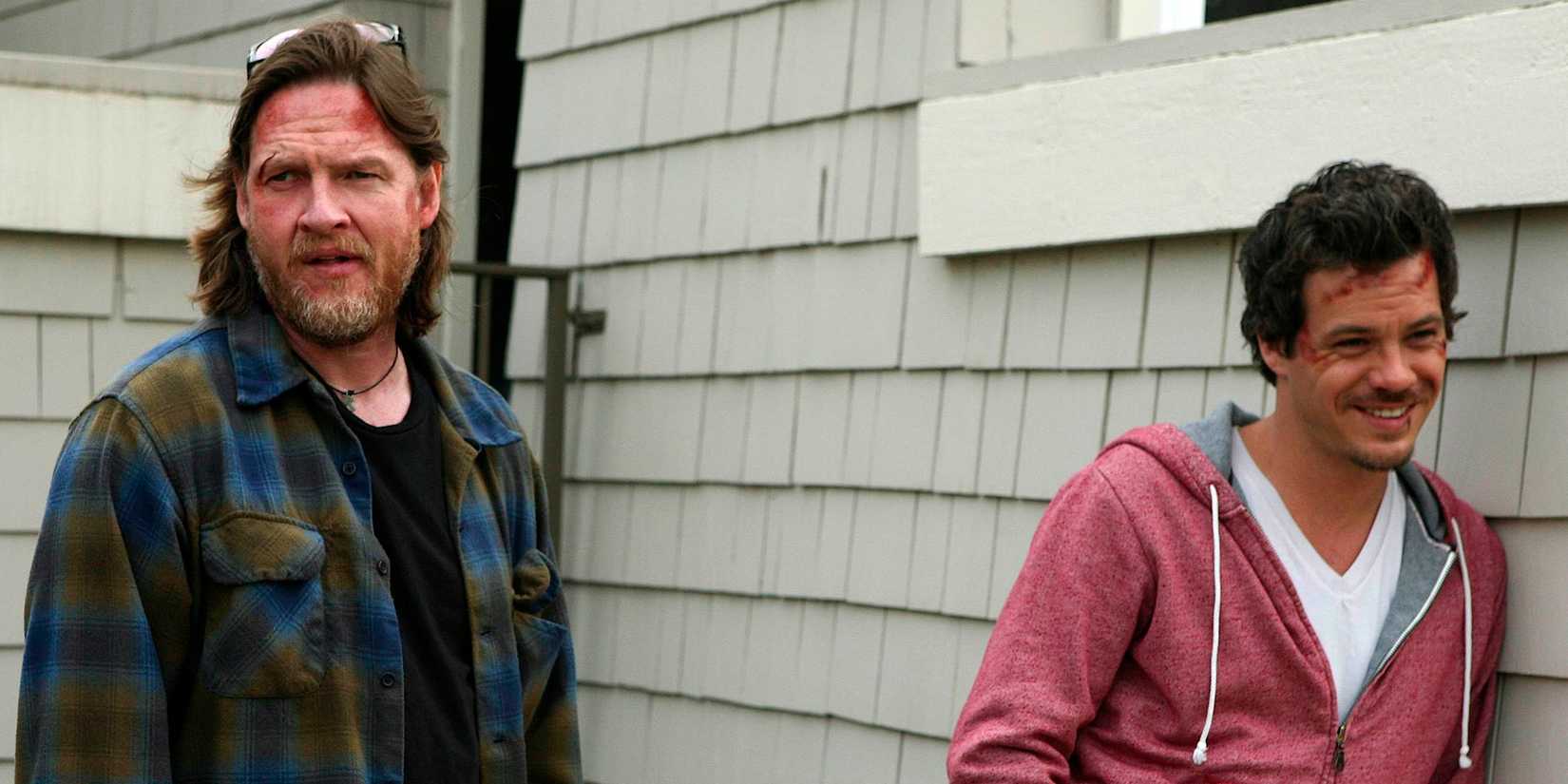 Hank (Donal Logue) and Britt (Michael Raymond-James) in 'Terriers'