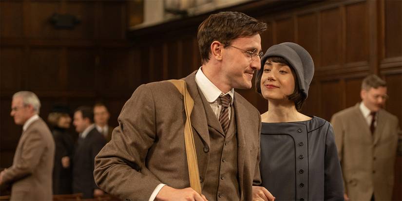 Paul Mescal as Lionel with his girlfriend Clarisse played by Emma Canning in The History of Sound