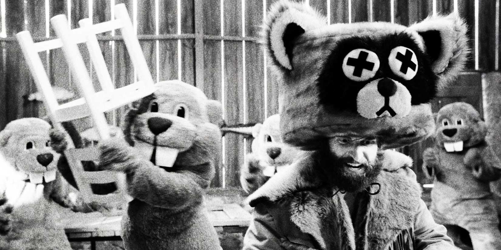 A still from 'Hundreds of Beavers'