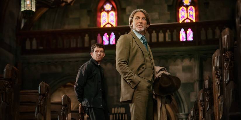 Daniel Craig and Josh O'Connor in Wake Up Dead Man: A Knives Out Mystery