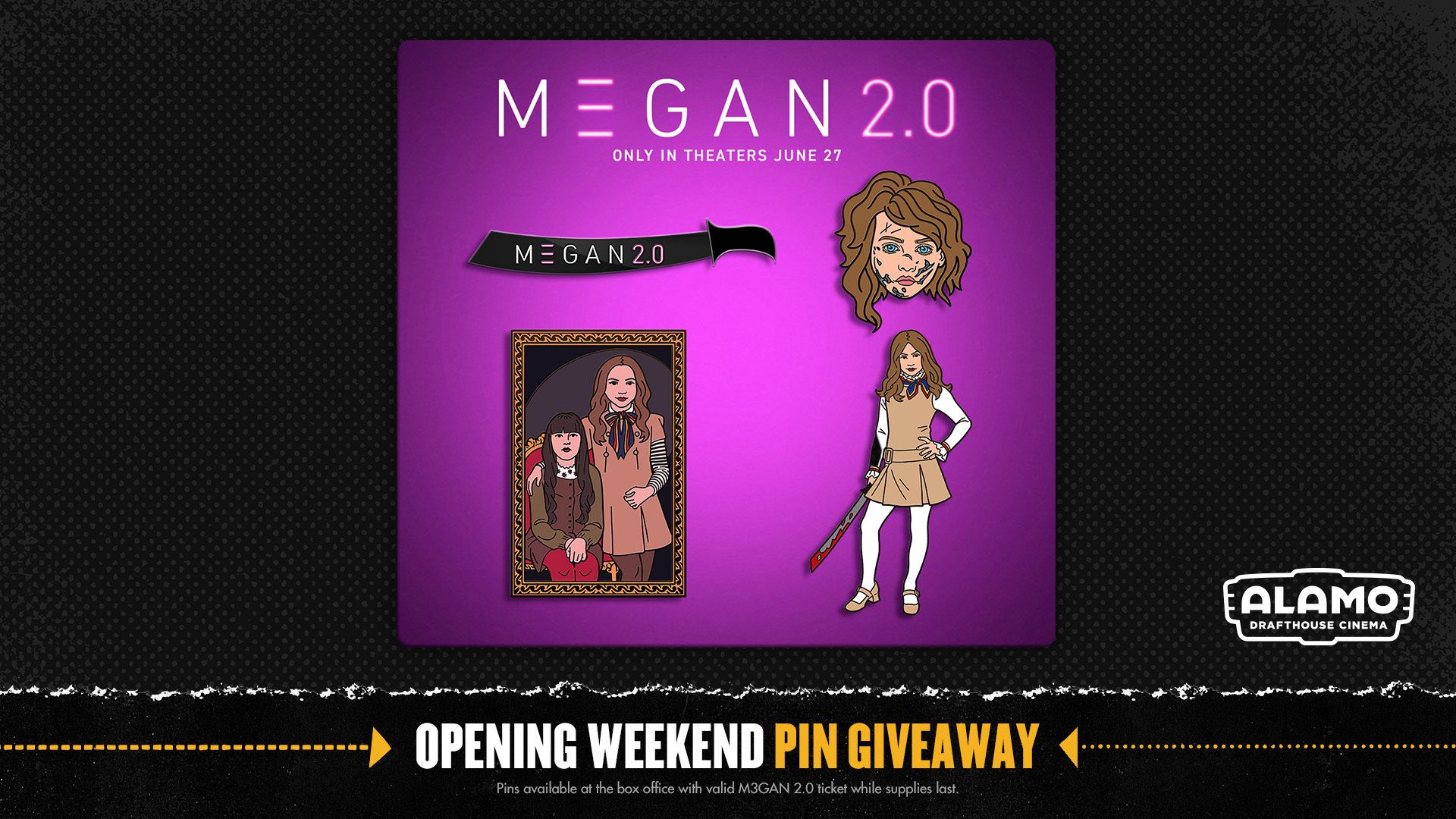 'M3GAN 2.0' Merch Dances Into Alamo Drafthouse This Summer With an Epic ...