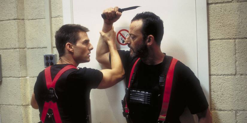 Tom Cruise and Jean Reno in Mission: Impossible