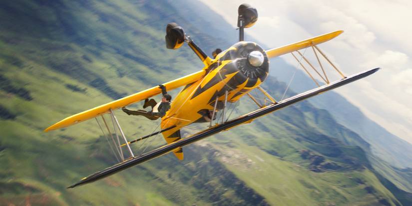 A plane turned upside down in the air in Mission_ Impossible – The Final Reckoning - 2025 (10)