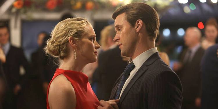 Sylvie Brett (Kara Killmer) and Matt Casey (Jesse Soffer) seen dancing at Stellaride wedding in Chicago Fire.