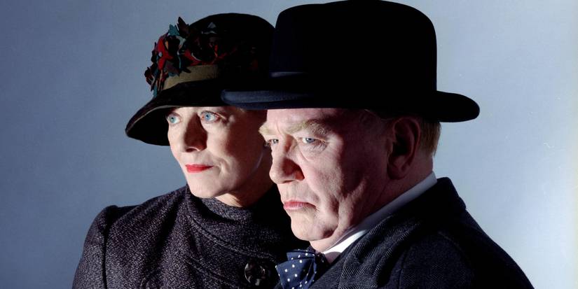 Vanessa Redgrave and Albert Finney as Clemmie and Winston Churchill in The Gathering Storm.