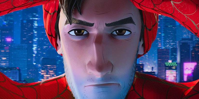 The introduction of Peter B Parker in 'Into the Spider-Verse'