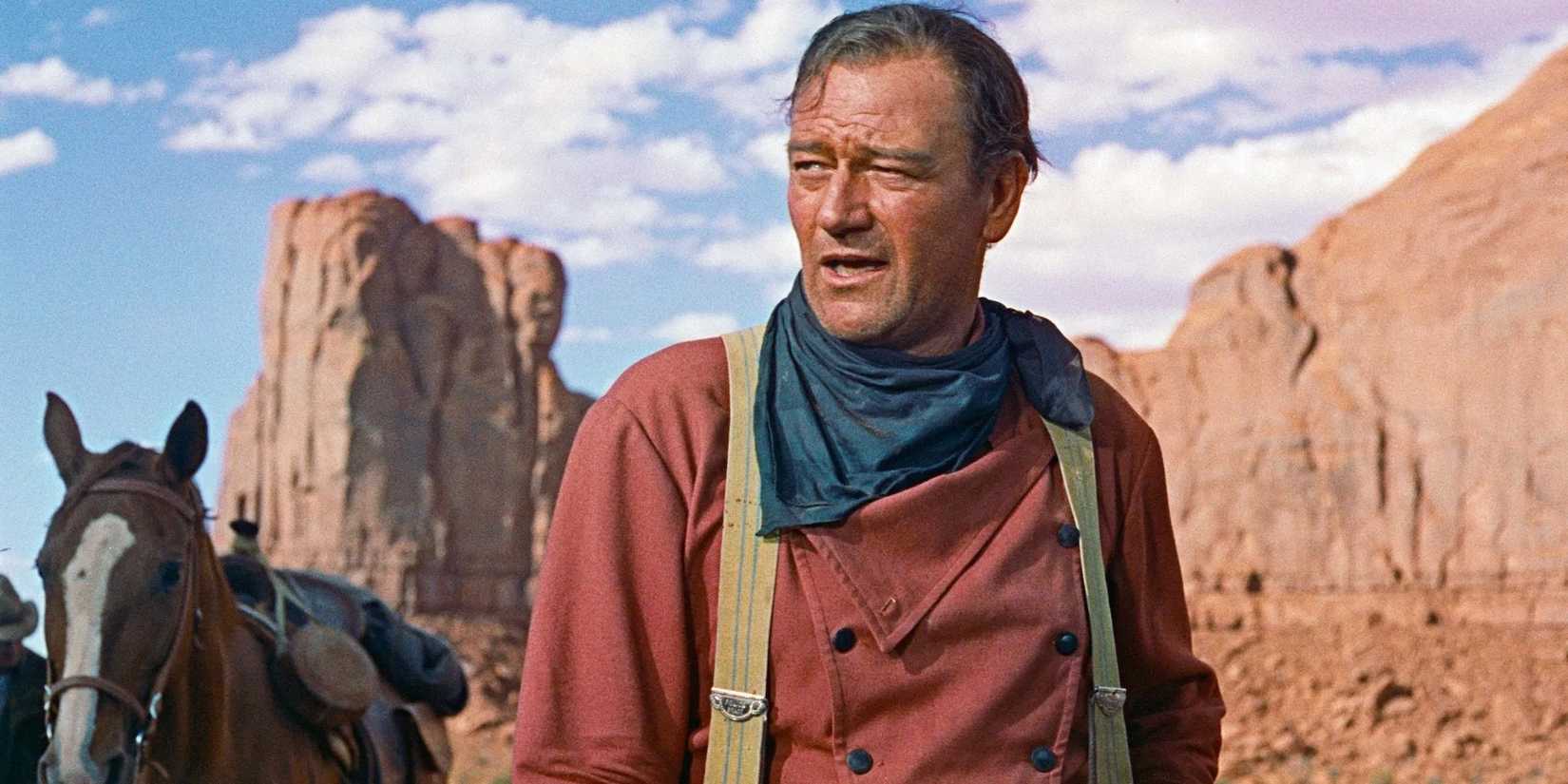 John Wayne in The Searchers  