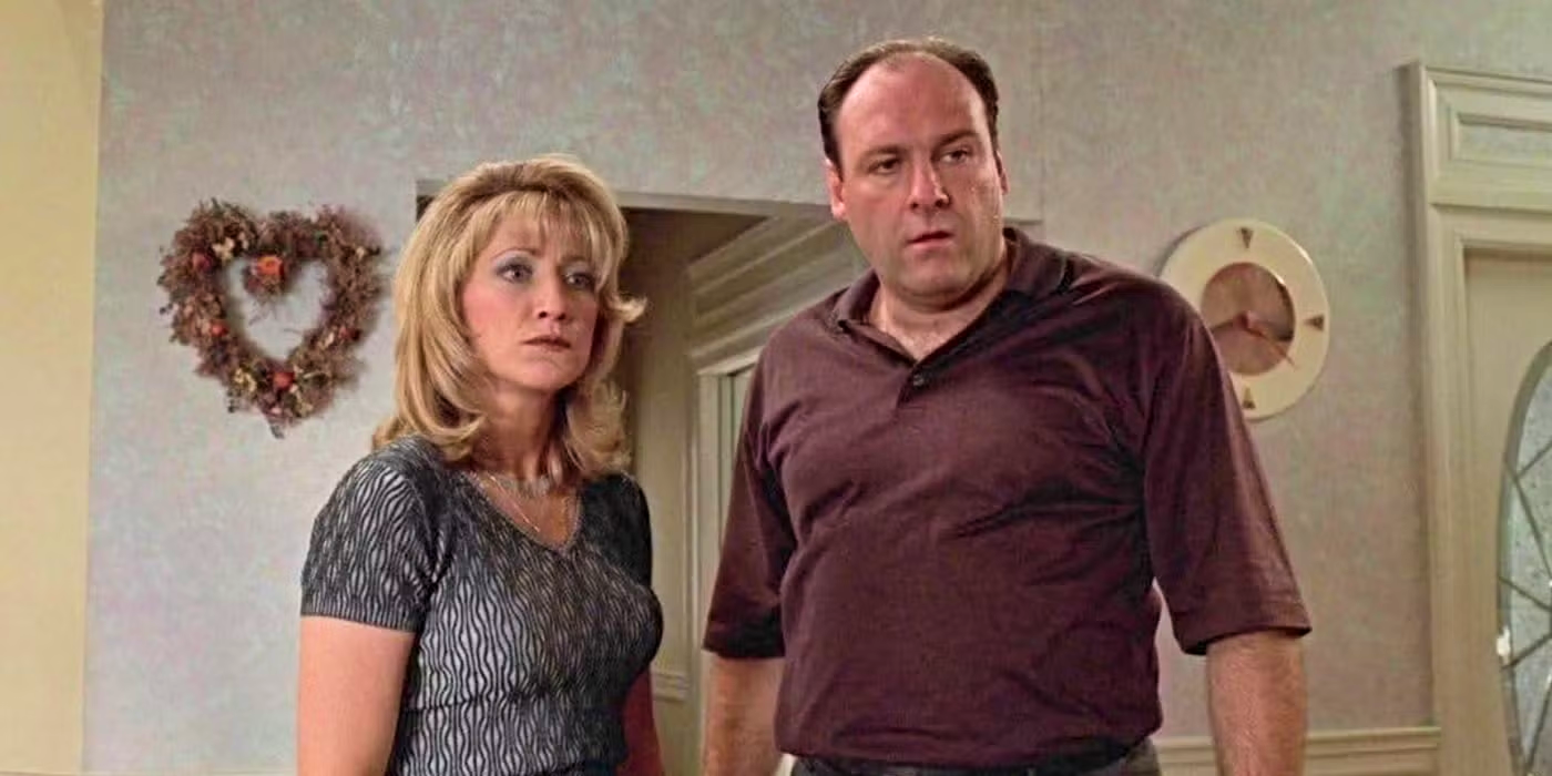 tony-and-carmela-in-the-sopranos 27 Years Later, HBO's Timeless Crime Series Is Still a Streaming Hit