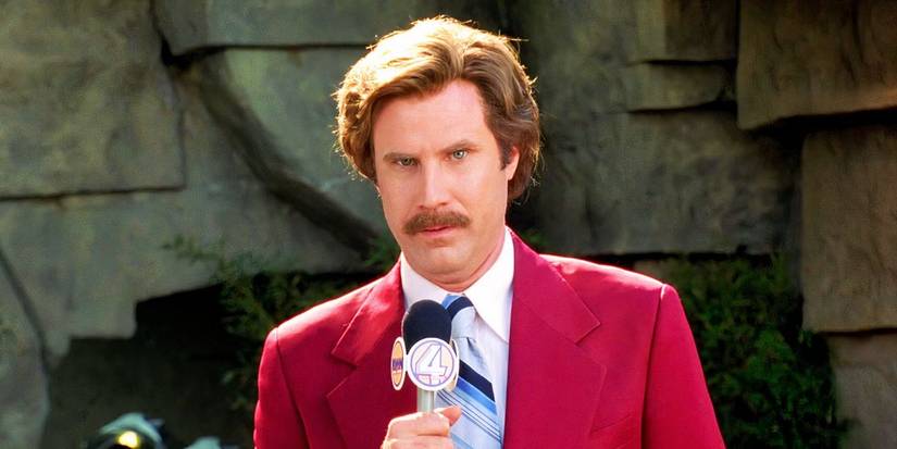 Will Ferrell at the zoo in 'Anchorman: The Legend of Ron Burgundy'