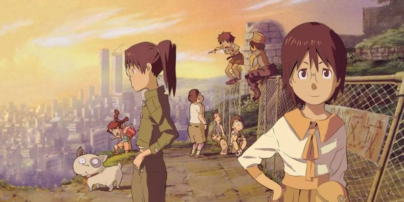 The cast of Dennou Coil