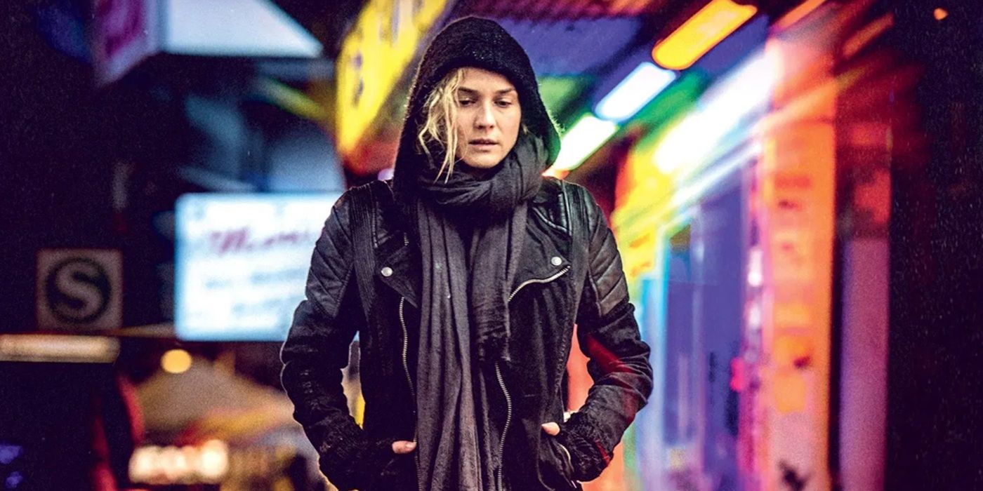 Diane Kruger pada poster yang dipotong untuk 'In the Fade'
