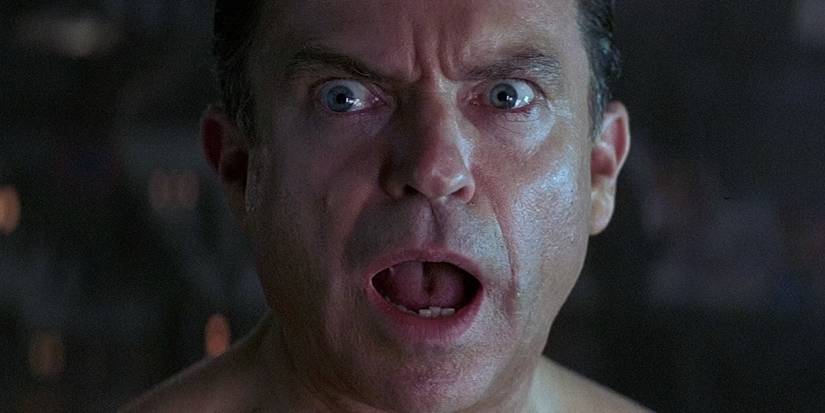 Sam Neill as Weir, screaming in Event Horizon