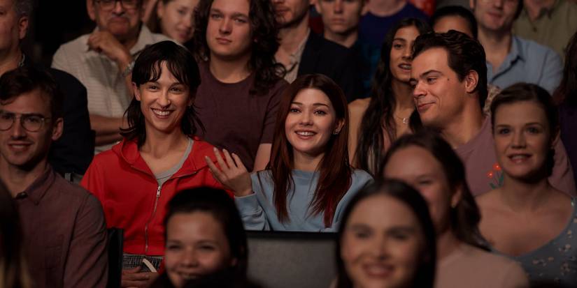 Noah Lamanna, Katie Douglas and Tyssen Scott Smith in Ginny & Georgia