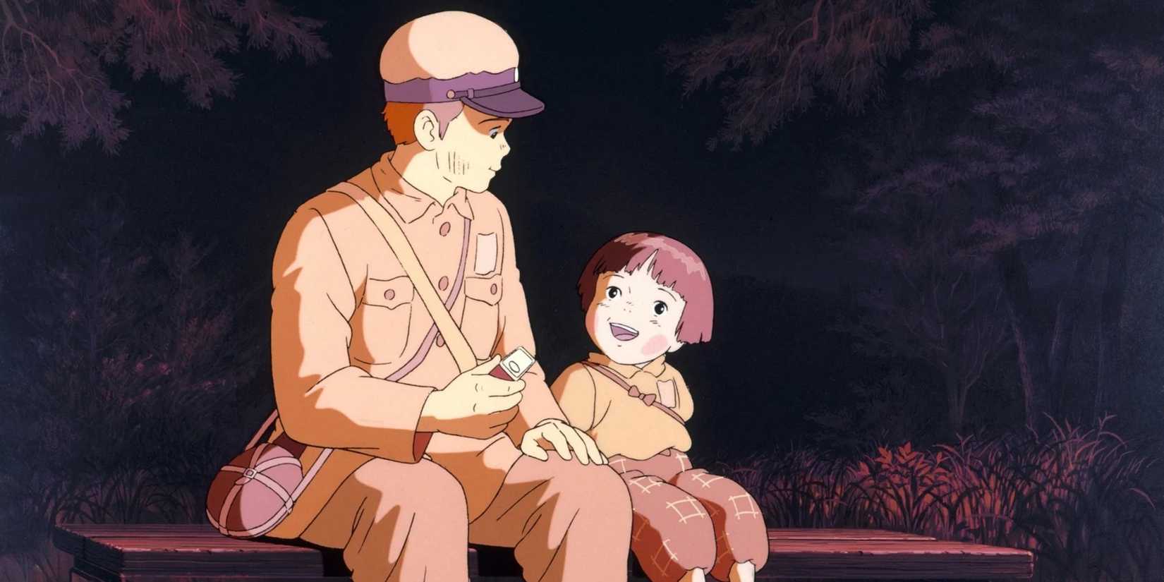 Seita and Setsuko together in Grave of the Fireflies.