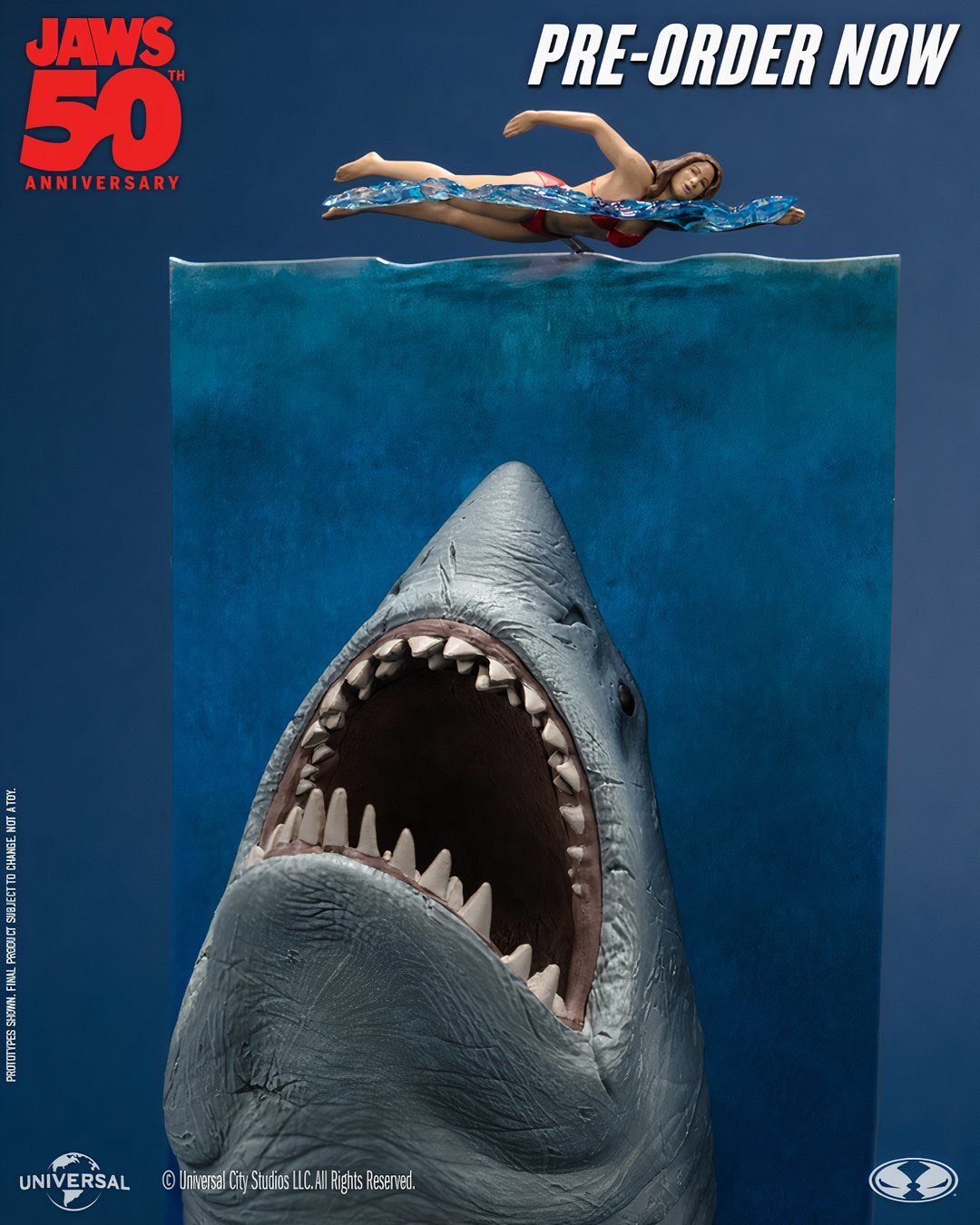 New 'Jaws' 50th Anniversary Figure From McFarlane Toys Invites You Back ...