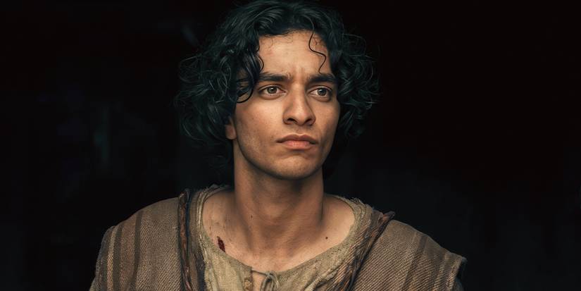 Michael Iskander as David standing in darkness in' House of David'