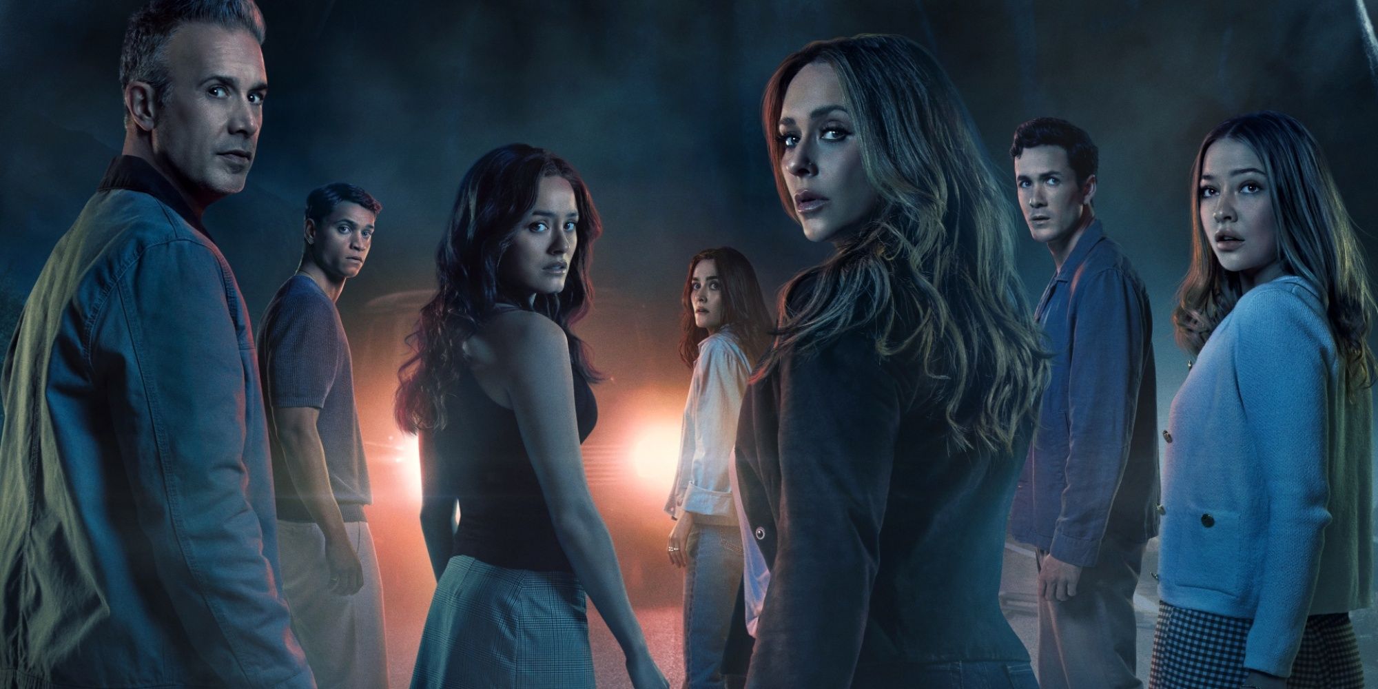 The key art for I Know What You Did Last Summer, featuring Jennifer Love Hewitt and Freddie Prinze Jr.
