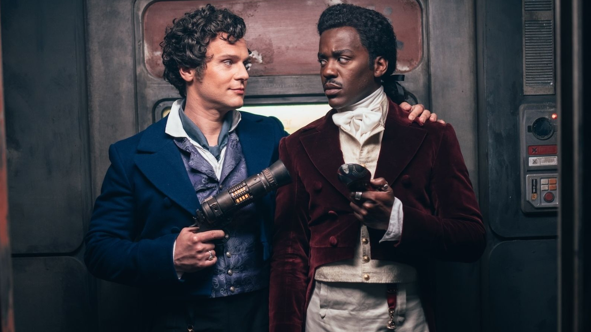 Jonathan Groff and Ncuti Gatwa in Doctor Who