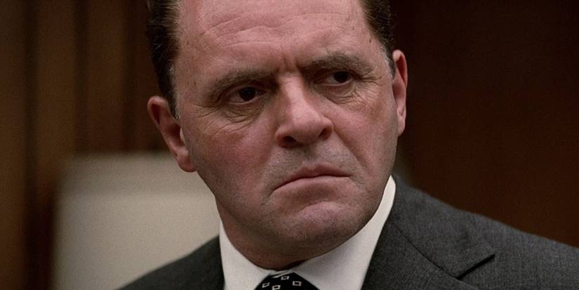 Anthony Hopkins as Richard Nixon in Nixon