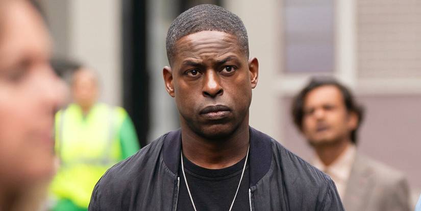 Sterling K. Brown as Xavier Collins looking thoughtful in Paradise.