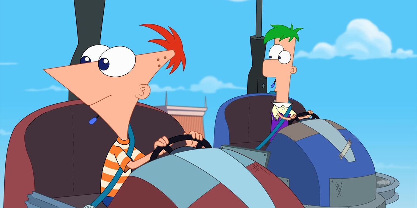 Phineas And Ferb Roller Coaster Poster