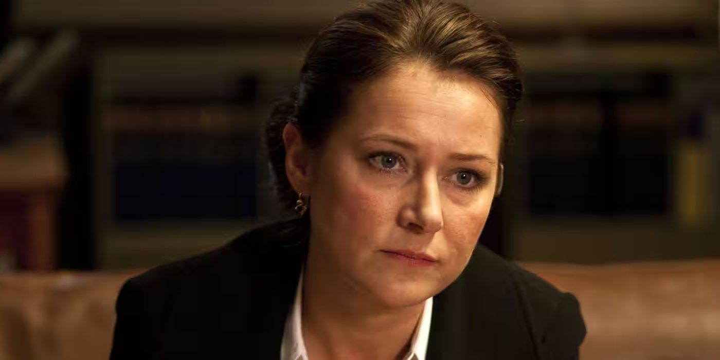 Sidse Babett Knudsen as Birgitte Nyborg in Borgen