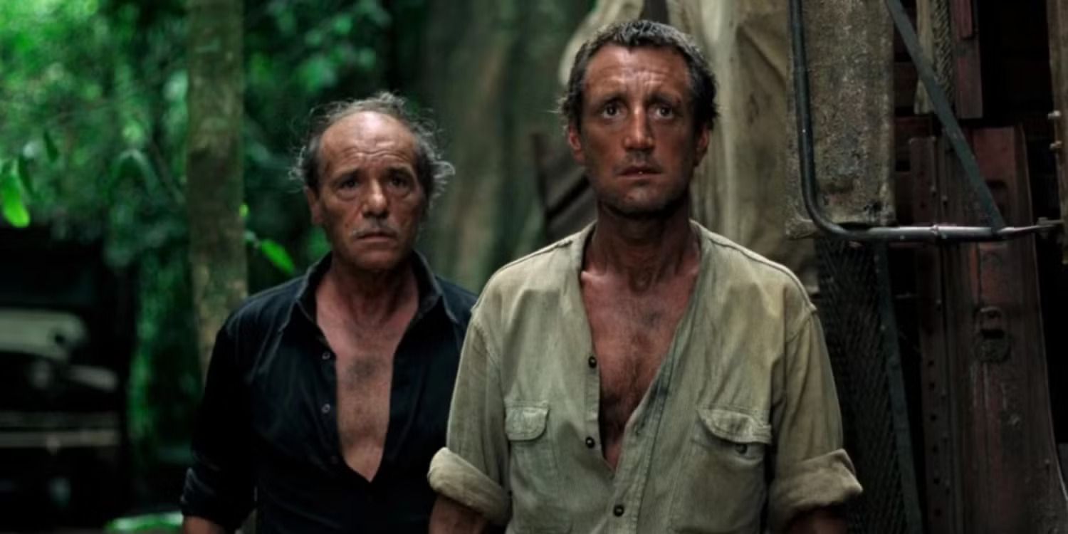 Roy Scheider and Francisco Rabal in 'Sorcerer'