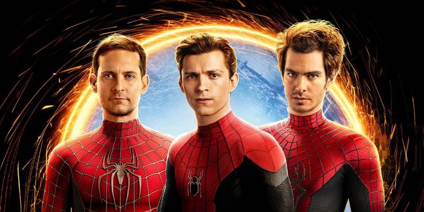 spider-man no way home tom holland andrew garfield tobey maguire