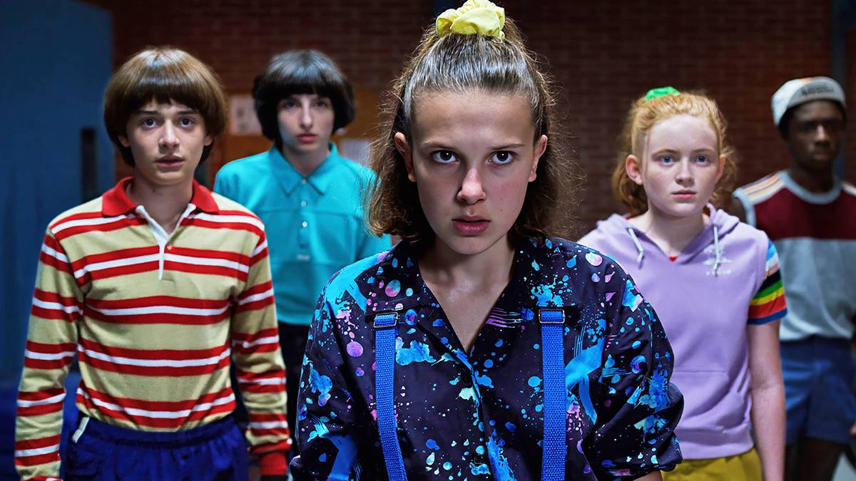 Millie Bobby Brown as Jane 'Eleven' Hopper Finn Wolfhard as Mike Wheeler Sadie Sink as Max Mayfield Noah Schnapp as Will ByersCaleb McLaughlin as Lucas Sinclair